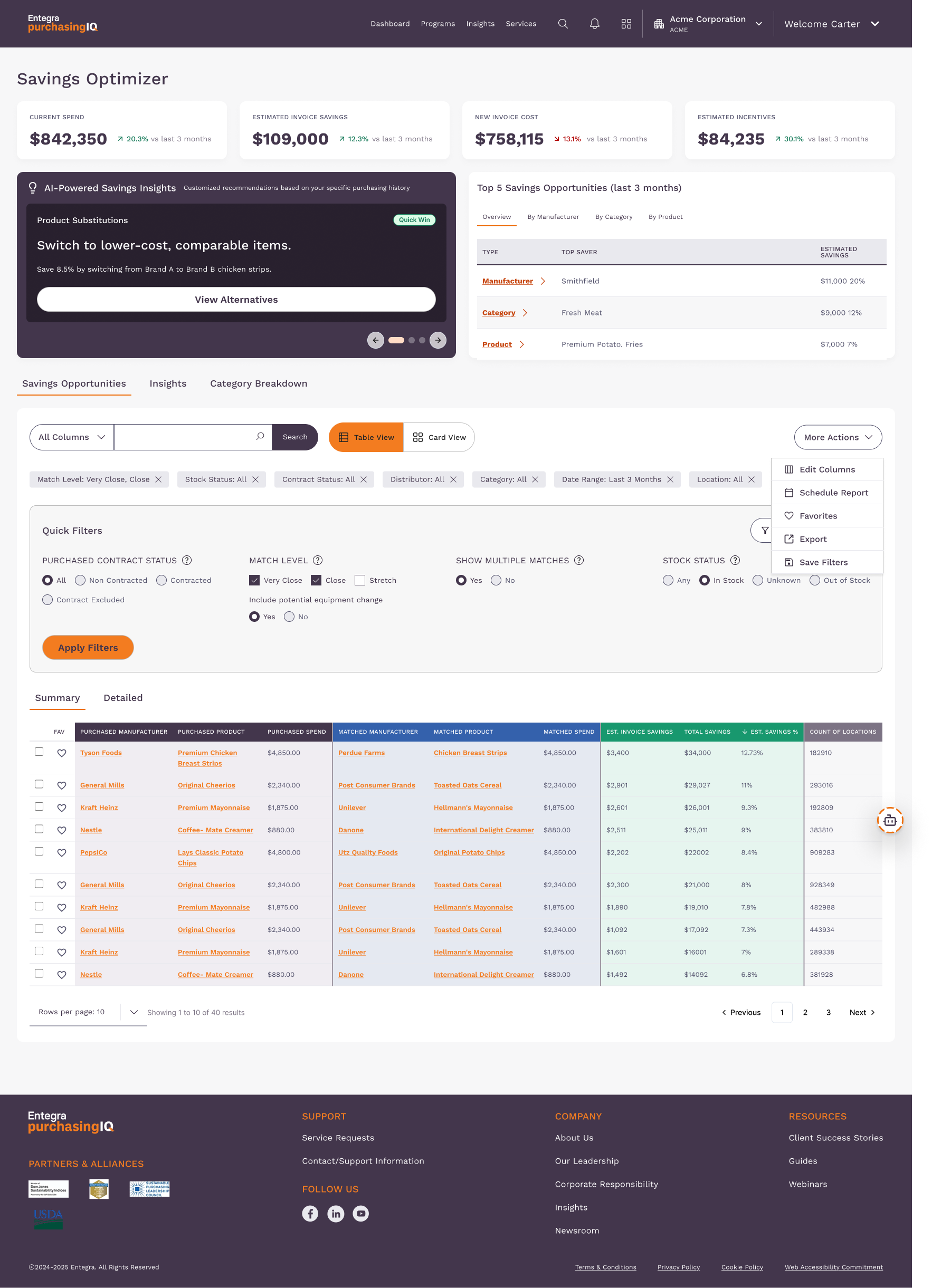 Savings Optimizer 