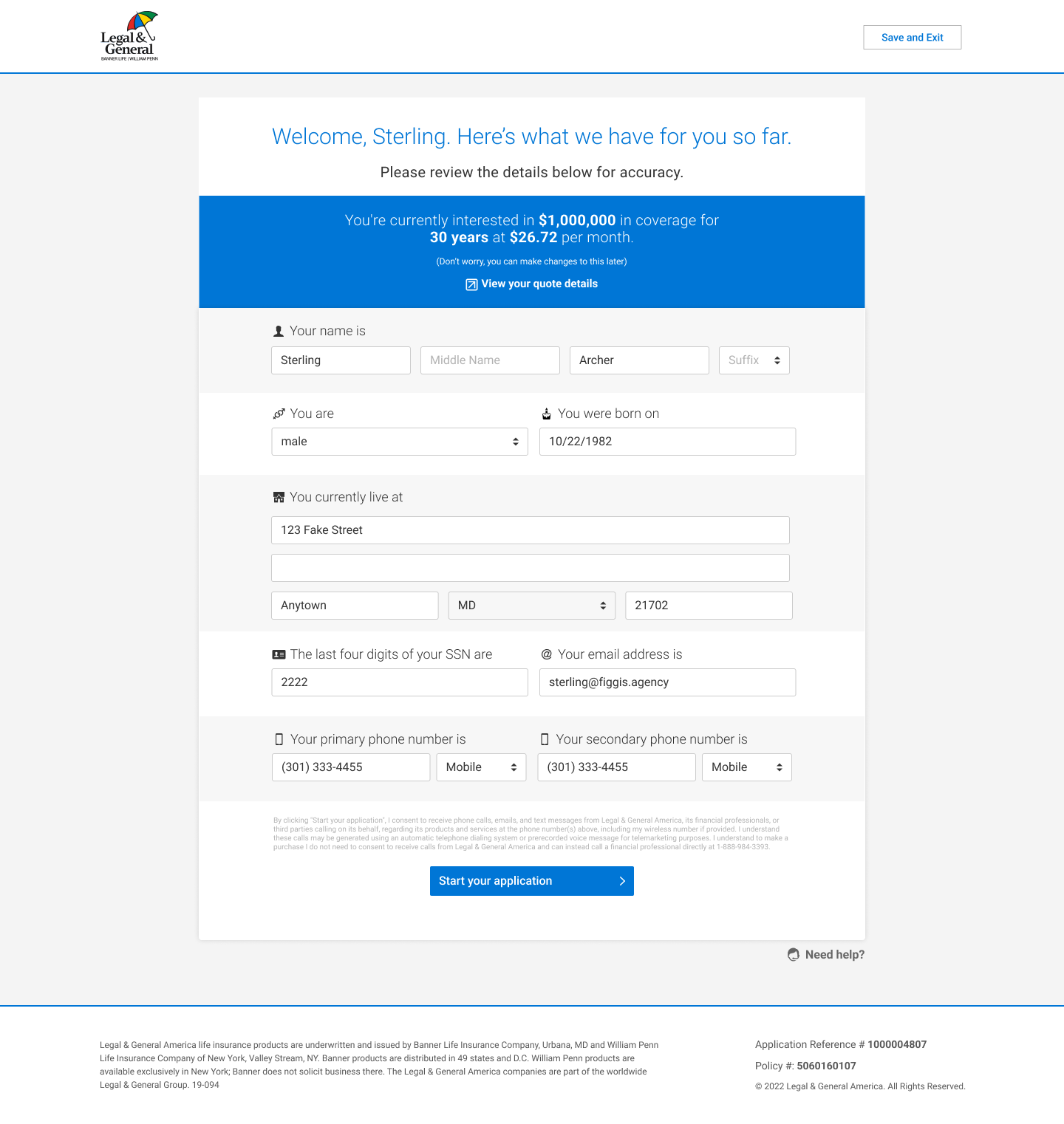 After user testing mockup 1