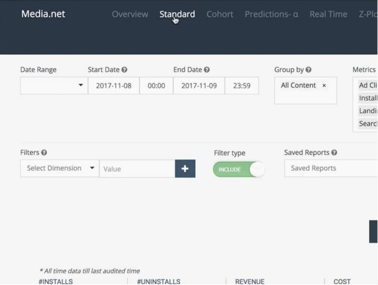 Before user testing mockup 1