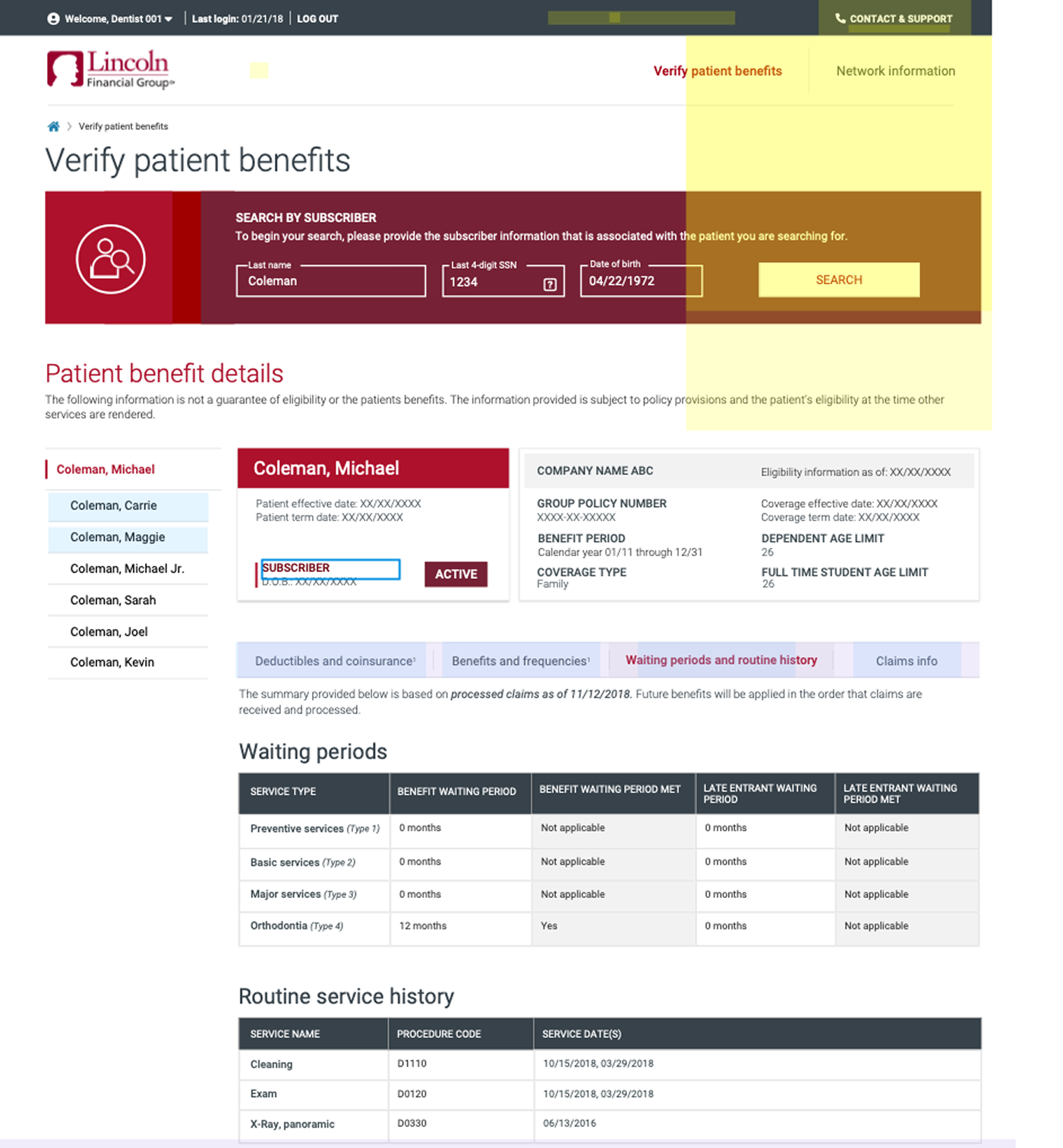 Mid fidelity wireframe 1